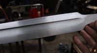 Technika miecza damasceńskiego - Miecz stalowy damasceński